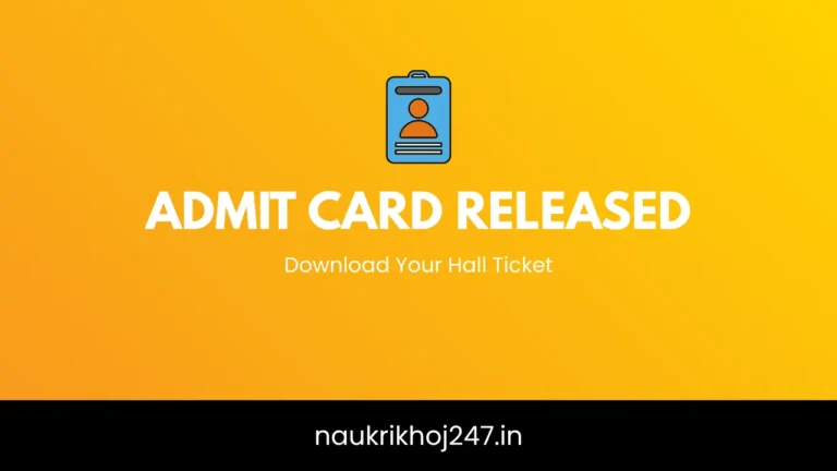 TSPMB Hall Ticket 2026 – Download Admit Card