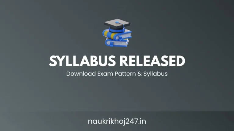 HSTR Syllabus 2026 – High School Teacher Recruitment